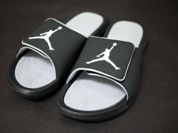 SANDALS COLOR GREY//WHITE-WOLF GREY MULTI SIZES JORDAN HYDRO 6
