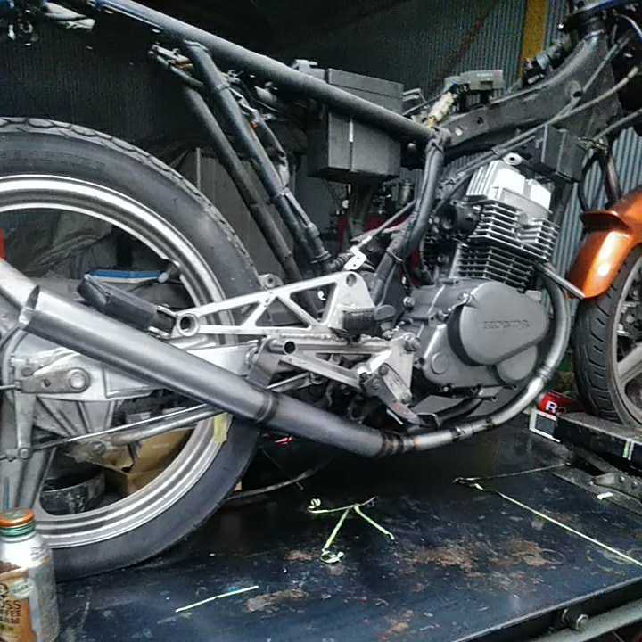 ホンダ CB 125 T マフラー　製作　 検索 cm cd タコ足 エキゾースト 集合管　直管　コール　モリワキ　ヨシムラ RPM_画像1