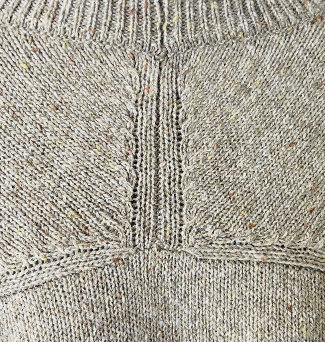 ARTS&SCIENCE cashmere Back Line Turtleneck Sweaterカシミヤ ARTS&SCIENCE cashmere Back Line Turtleneck Sweaterカシミヤ