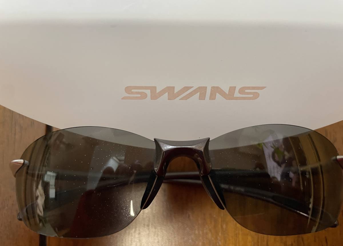 SWANS スワンズ スポーツサングラス 美品　 日本製_画像1