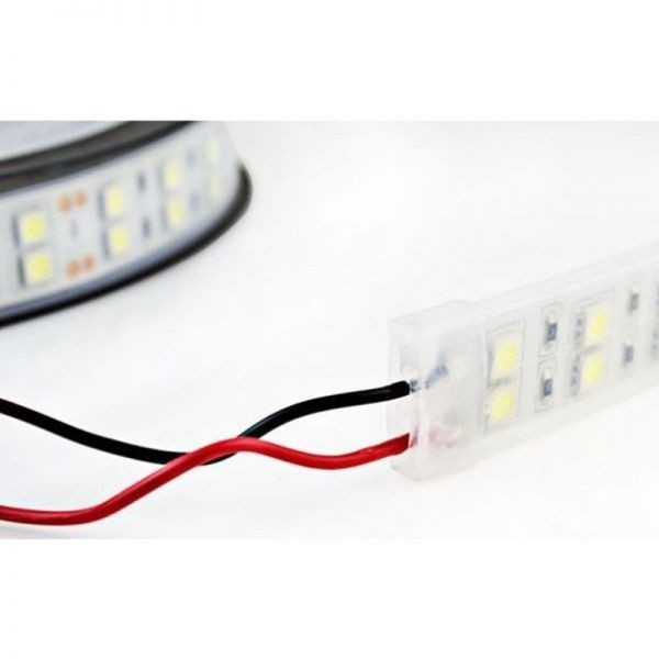 LEDテープライト ブルー 青 24V 5M 2列 5050SMD カバー付 600連 切断可 蛍光灯 トラック 船舶 サイド マーカー LEDテープ 劣化防止 DD56_画像5