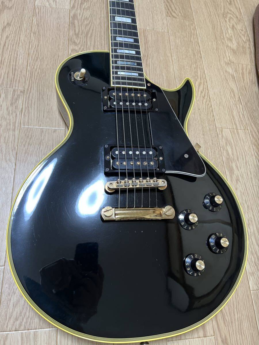 Greco EG-1000 Les Paul Super Real Custom 1981年製 Japan vintage ワッフルバック フルオリジナル グレコ レスポール カスタム_画像4