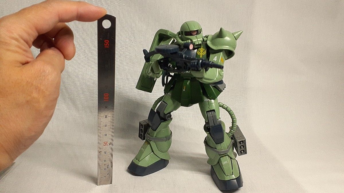 MG1/100 量産型ザクII ver1 0 完成品|Yahoo!フリマ(旧PayPay MG1/100 量産型ザクII ver1 0 完成品|Yahoo!フリマ(旧PayPay