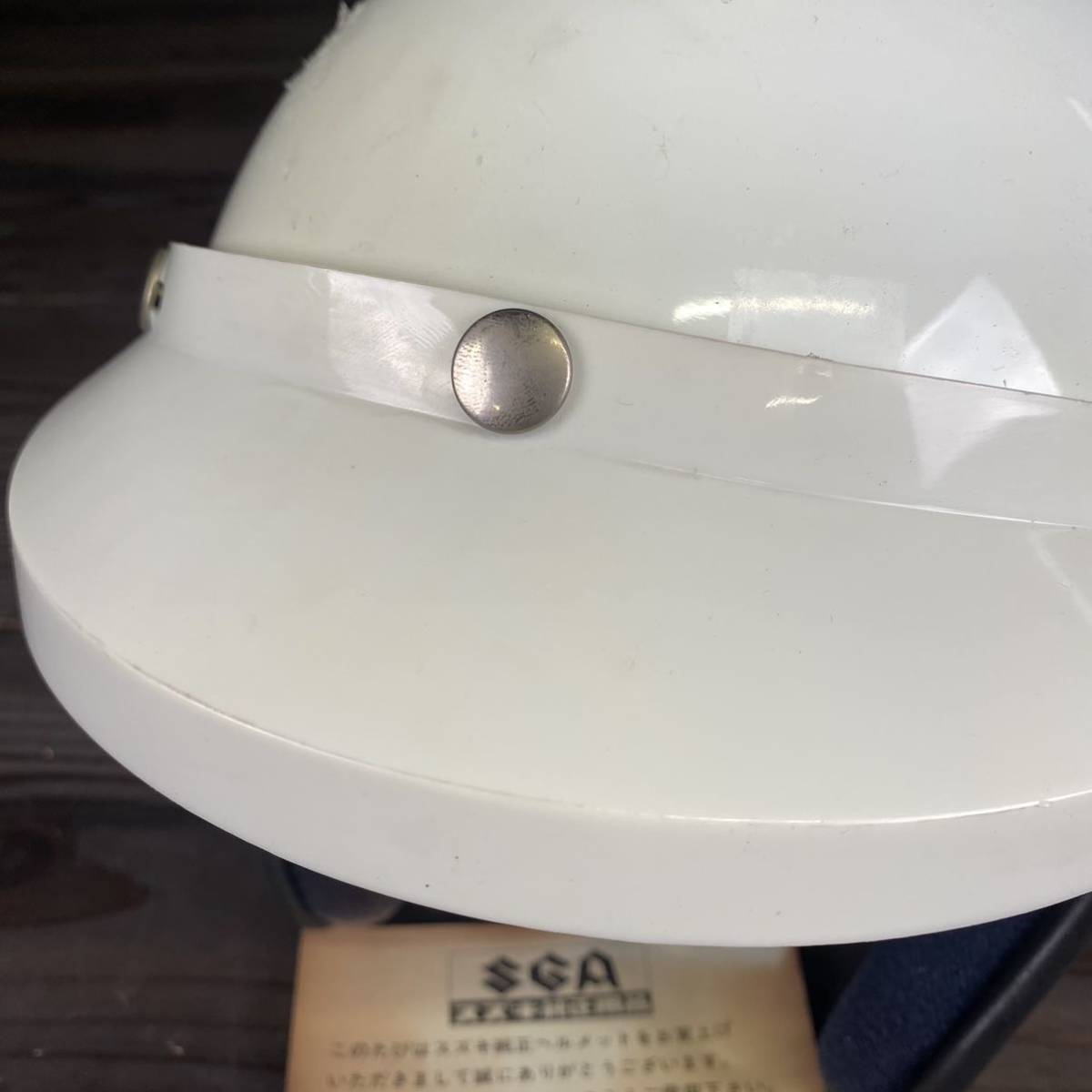 exy306 ジェットヘルメット ビンテージ スズキ_画像3