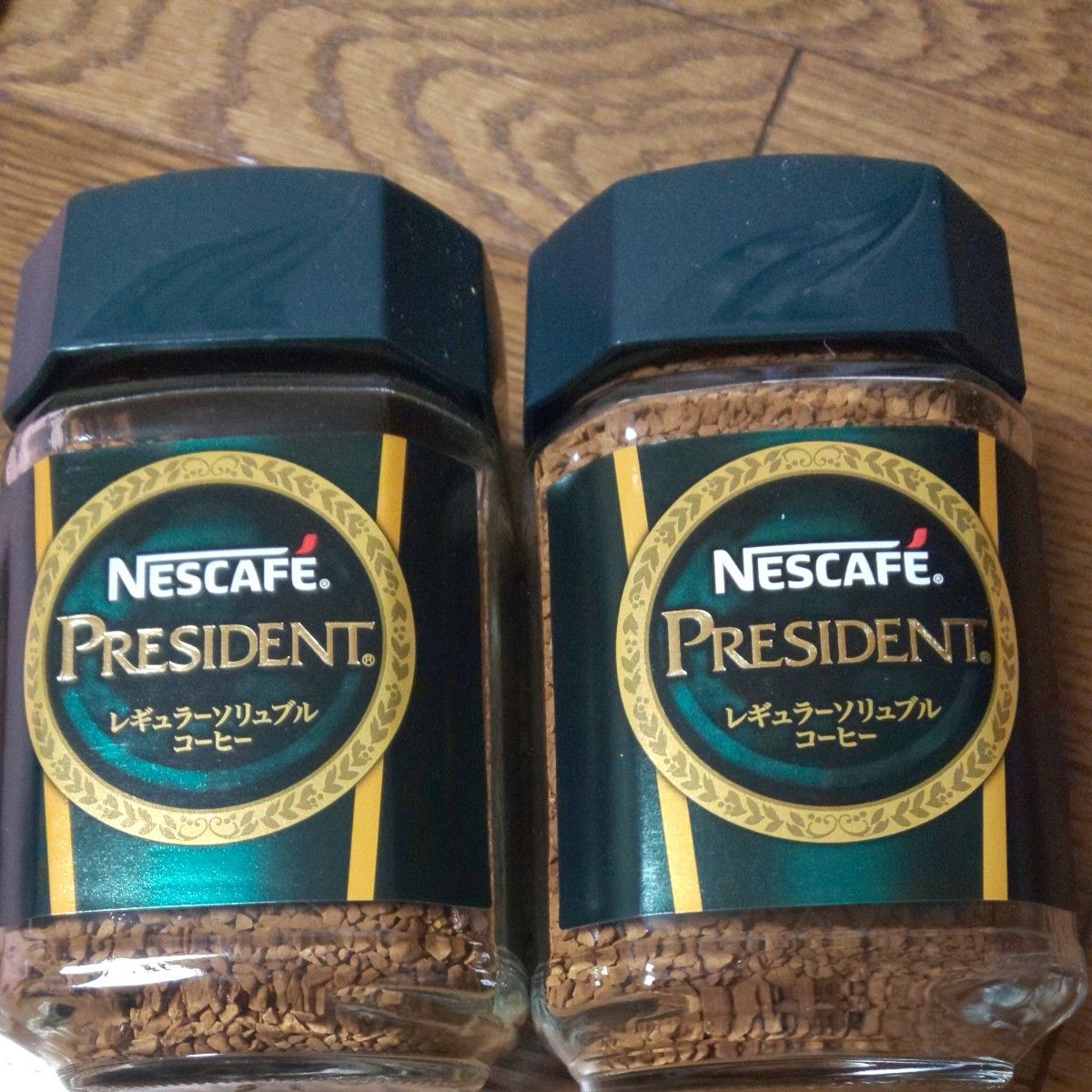 ネスカフェ プレジデント  レギュラーソリュブルコーヒー  NESCAFE PRESIDENT インスタントコーヒー  2本