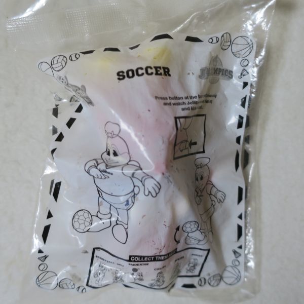 joli Be (Jollibee) Kids mi-ru figure jo Lynn pick soccer 