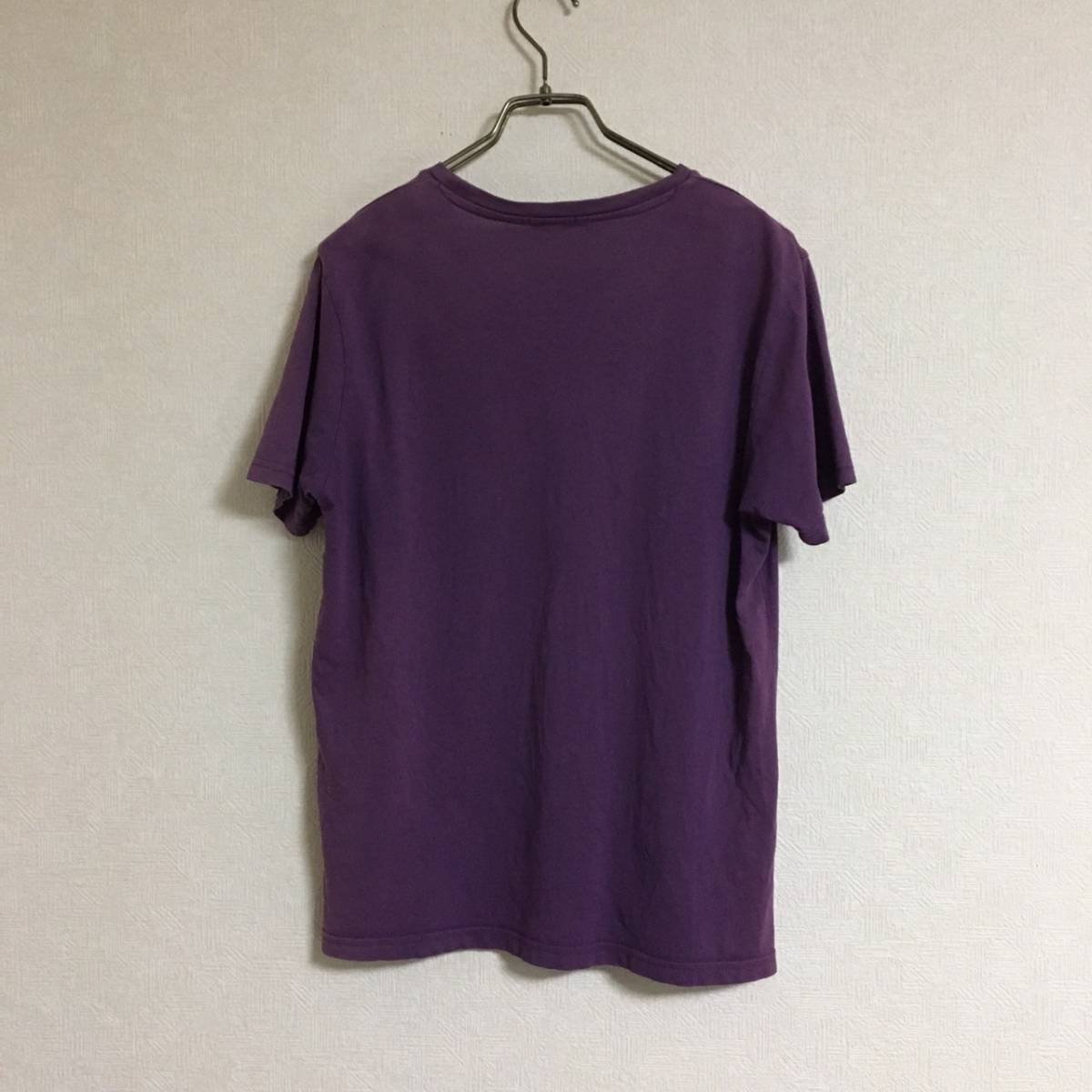GU ジーユー ドラゴンボール DRAGON BALL Tシャツ 半袖 トランクス ブルマ 紫 パープル Sサイズ_画像4