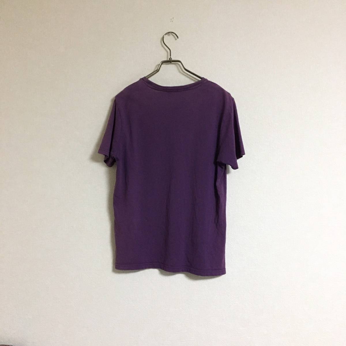 GU ジーユー ドラゴンボール DRAGON BALL Tシャツ 半袖 トランクス ブルマ 紫 パープル Sサイズ_画像3