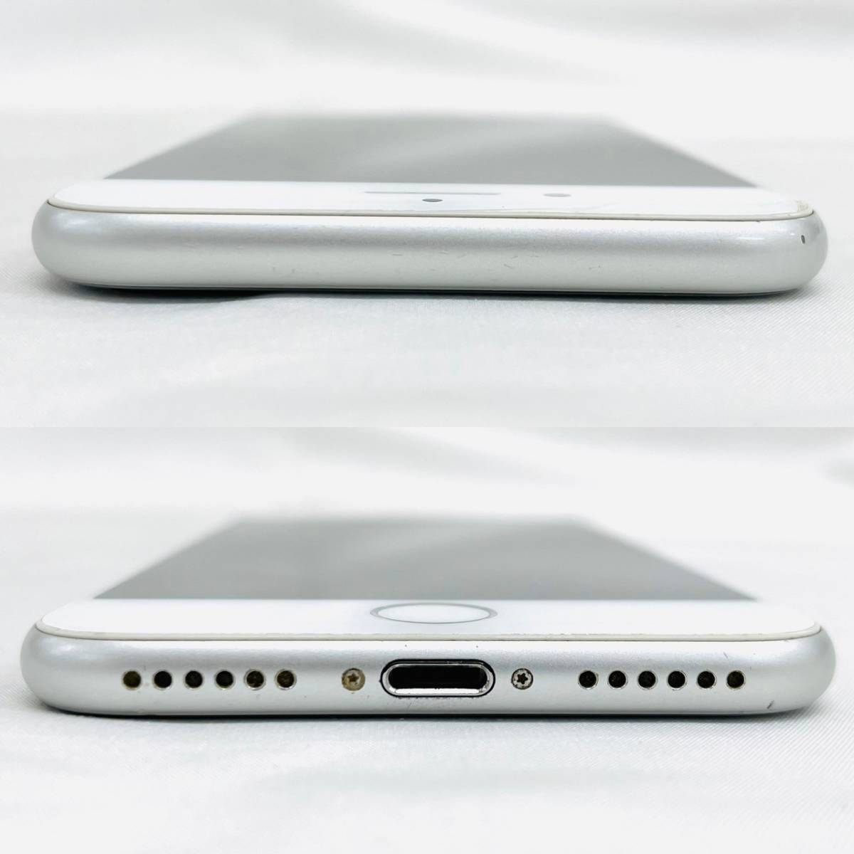 H654*5　簡易動作OK　Apple　アップル　iPhone　アイフォン　8 　MQ792J/A　64GB　バッテリー87％　SIMロックあり　ホワイト　スマホ　携帯_画像3