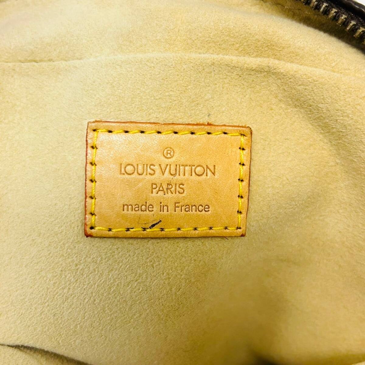 【45】Louis Vuitton ヴィトン モノグラム マンハッタンPM M40026 箱付き 中古品 保管品の画像8