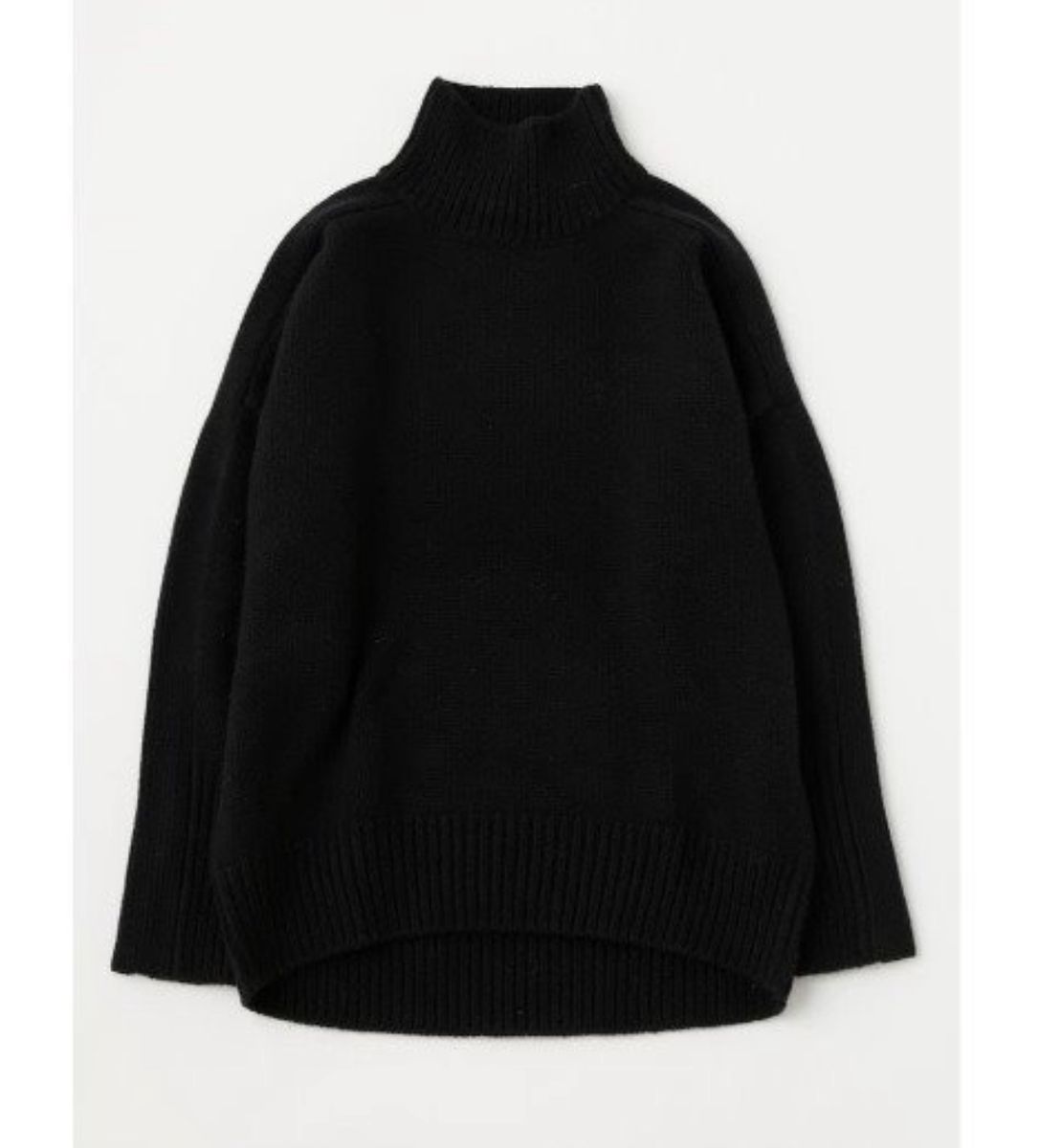 【MOUSSY】COCOON SILHOUETTE TURTLE ニット
