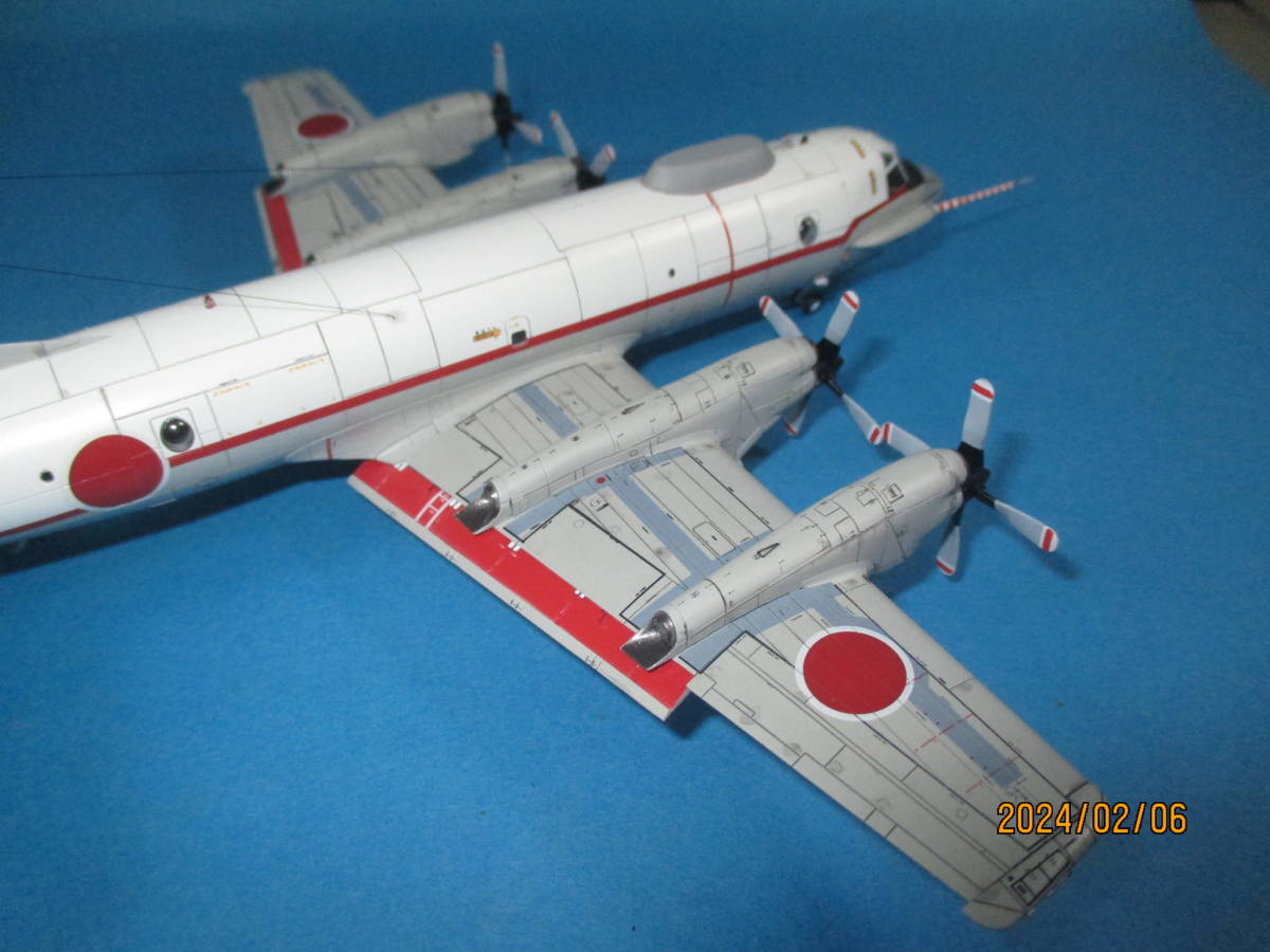 1/144 完成品 海上自衛隊 川崎重工業 装備試験機 UP-3C オライオン 第51航空隊（厚木基地）駐機状態「9151」_画像6