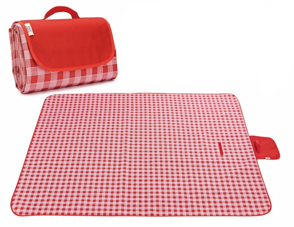  сиденье для отдыха сумка модель красный в клетку водонепроницаемый водоотталкивающая отделка большой compact 3~6 человек для 200*190cm