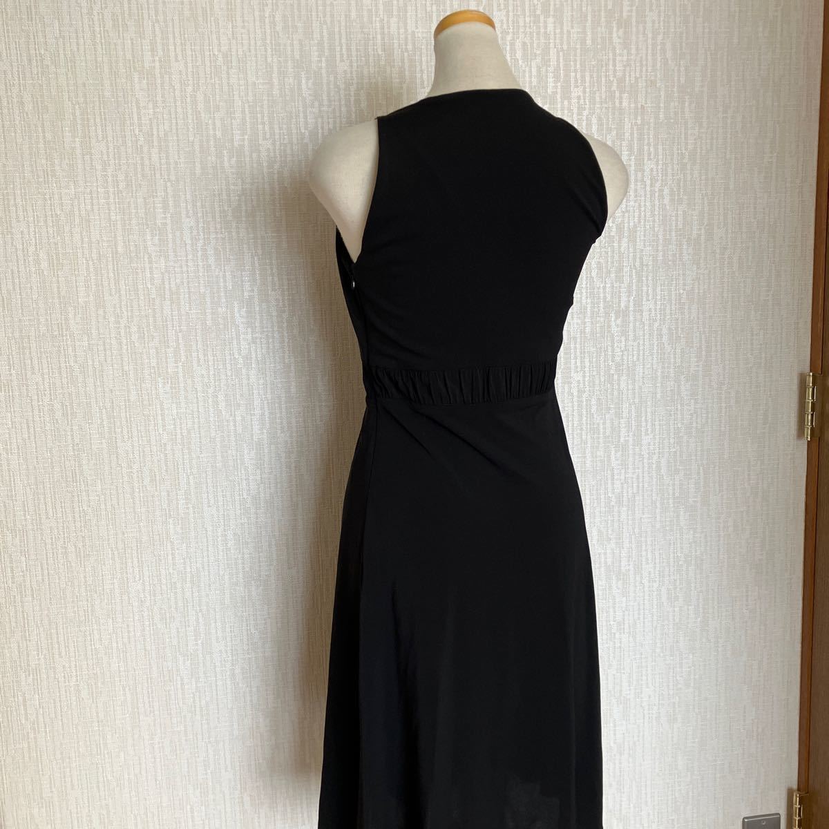  paul (pole) kaPAULE KA# вечернее платье джерси - One-piece чёрный черный #38# золотая цепь ремень дизайн # Франция высококлассный бренд #