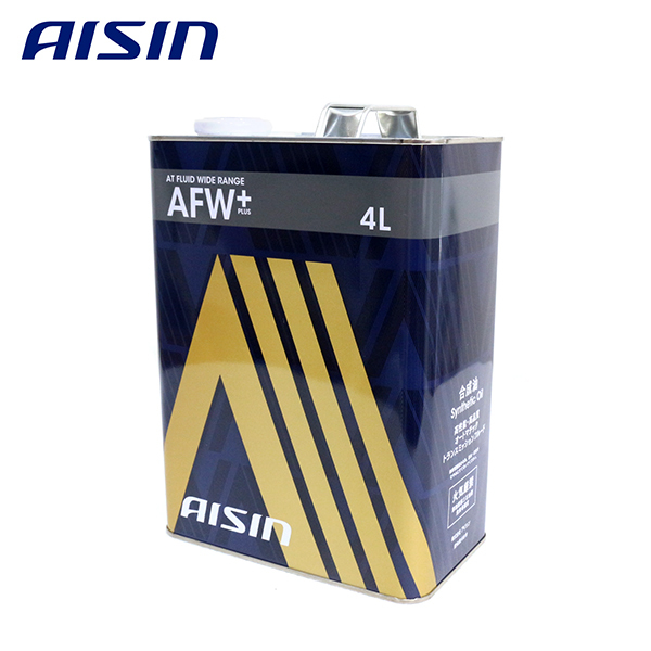 送料無料 AISIN アイシン精機 ATフルード ATFワイドレンジ AFW+ 4L缶 ATF6004 ATF AFW 4L オートマチック トランスミッションフルード_画像1