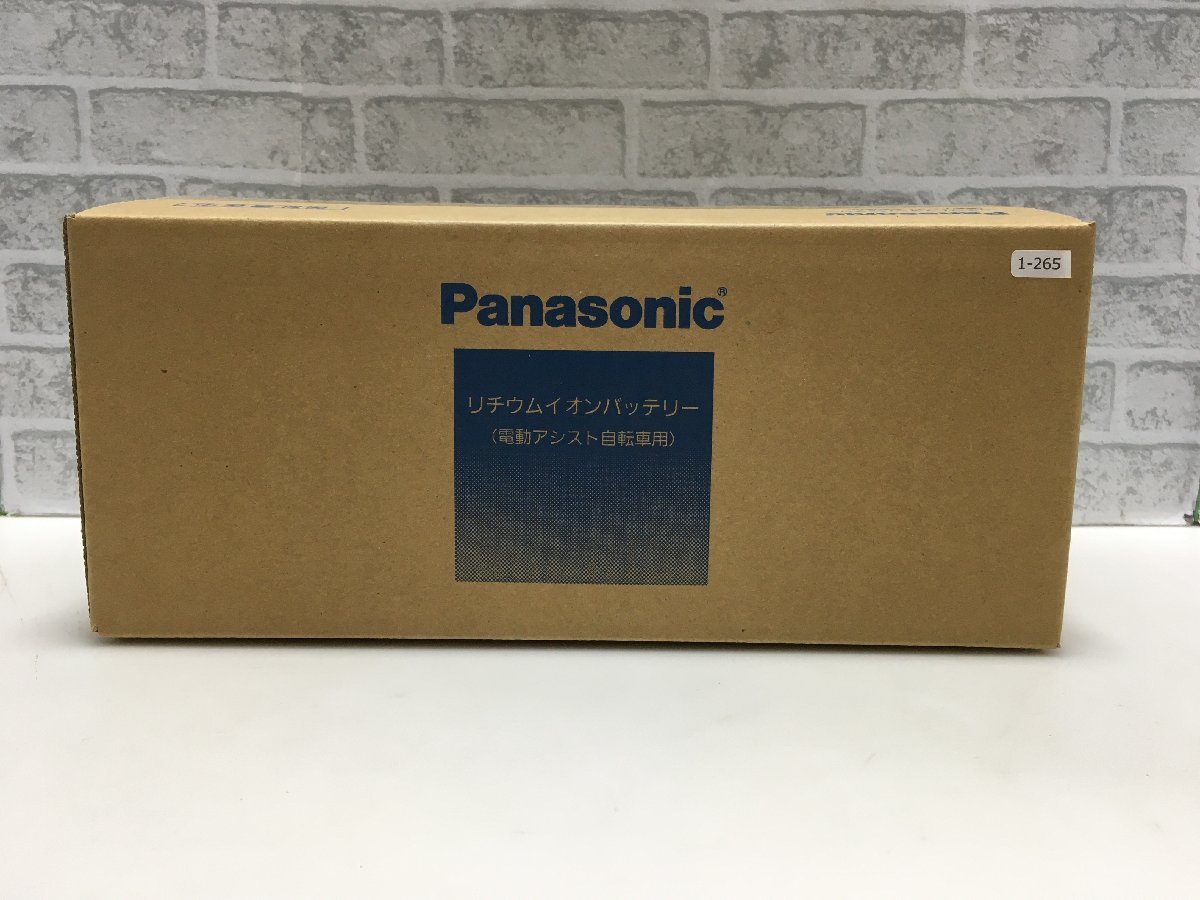 Panasonic　電動アシスト自転車用リチウムイオンバッテリー　NKY513B02B　未使用品1-265