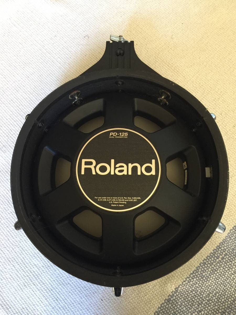 Roland PD-125 V-Drums スネア／タム用パッド　電子ドラム_画像2
