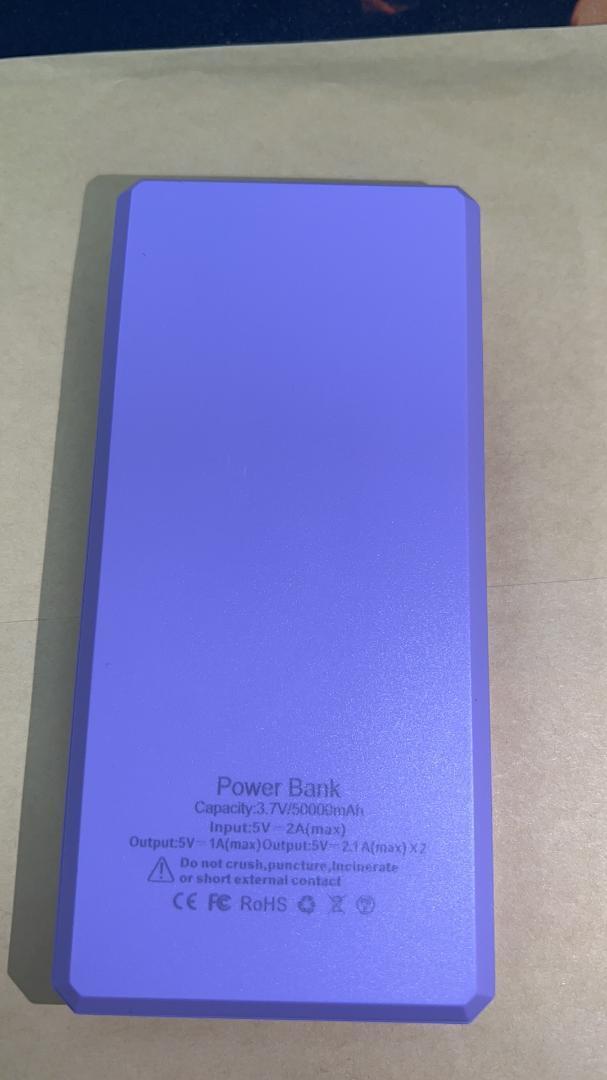 50000mah モバイルバッテリー マグネット式 大容量　急速充電 PSE認証済　携帯充電器　地震/災害用　ワイヤレス充電対応　カラー：ブラック_画像10