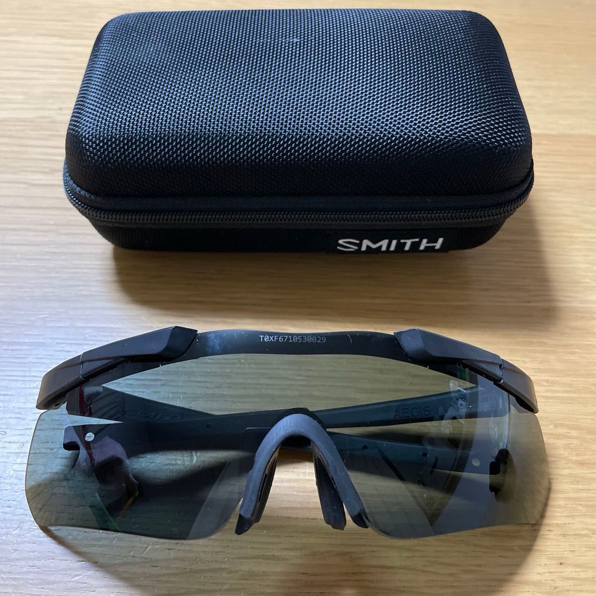 SMITH AEGIS（イージス） Ballistic Eyeshield シューティンググラス　専用ケース、クリアレンズ付き