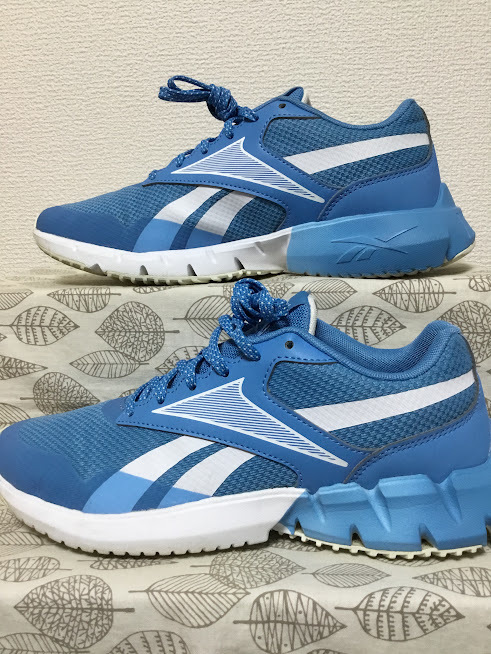 ◆送料込◆25.0 リーボック Reebok スニーカー 水色 01 0130_画像1