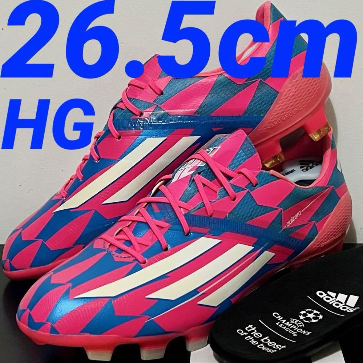 【激レア】　アディダス adidas　F50 adizero アディゼロ 4 HG AG 26.5cm