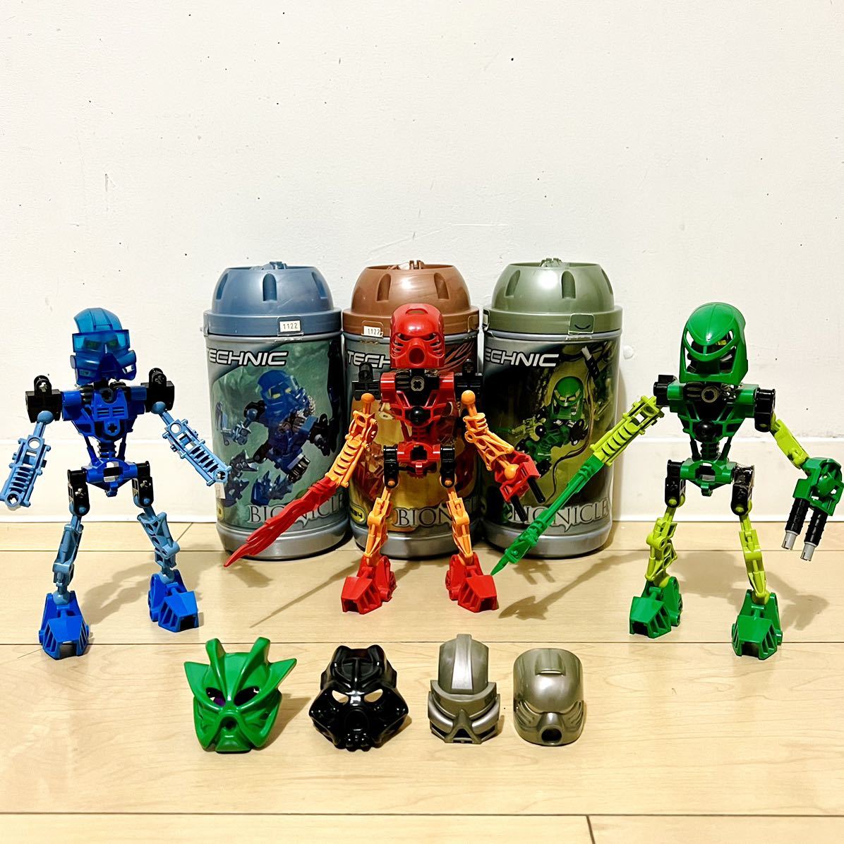 LEGO BIONICLE レゴ バイオニクル 8533 Gali ガーリ 8534 Tafu タフー 8535 Lewa レーバ_画像1