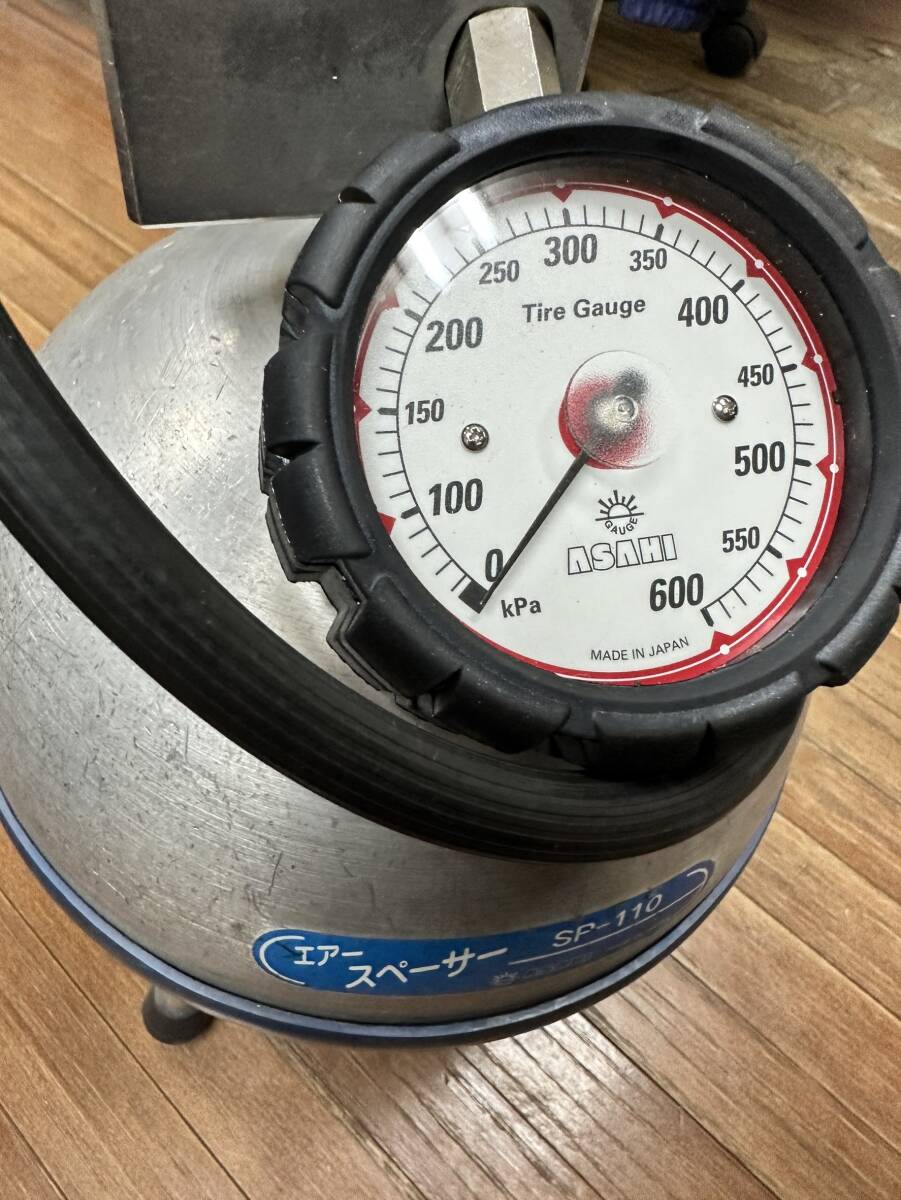 ☆SP-110 旭エアースペーサー メーカーOH済み タイヤゲージ新品 の画像2