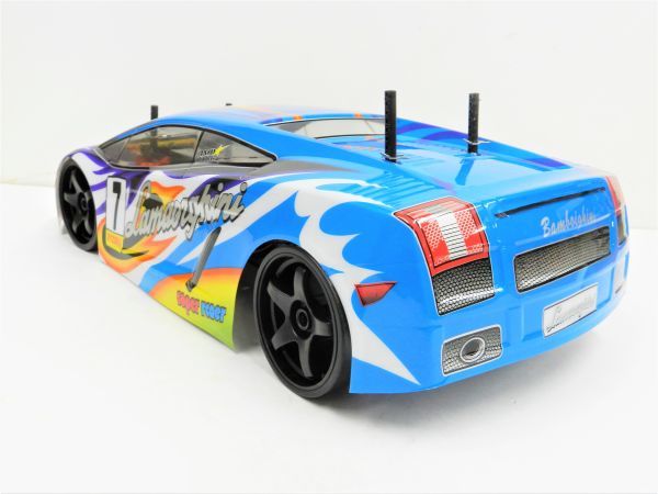  super-discount * has painted final product * full set . Japan nationwide free shipping * turbo with function 2.4GHz 1/10 drift radio controlled car Lamborghini type 