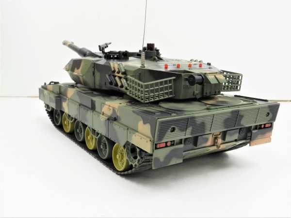 [ has painted final product infra-red rays Battle system attaching against war possibility ] HengLong 2.4GHz 1/24 tank radio-controller Germany re Opal to2 A5 3809-1/2