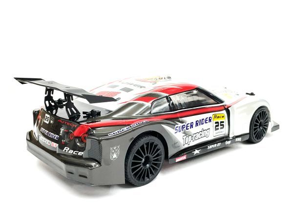 [ has painted final product full set highest speed 30km/h] 2.4GHz 1/14 drift radio-controller R35 GTR type silver [ super-discount! Japan nationwide free shipping!]