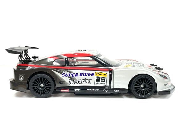 [ has painted final product full set highest speed 30km/h] 2.4GHz 1/14 drift radio-controller R35 GTR type silver [ super-discount! Japan nationwide free shipping!]