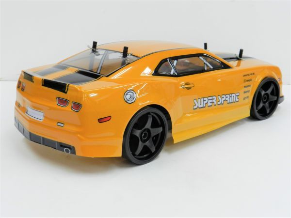  super-discount * has painted final product * full set . Japan nationwide free shipping turbo with function * 2.4GHz 1/10 drift radio controlled car Chevrolet Camaro type 