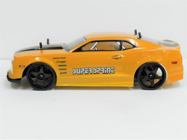 super-discount * has painted final product * full set . Japan nationwide free shipping turbo with function * 2.4GHz 1/10 drift radio controlled car Chevrolet Camaro type 