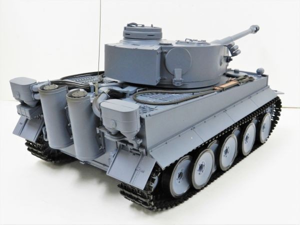 【赤外線バトルシステム付 対戦可能 塗装済み完成品戦車ラジコン】Heng Long Ver.7.0 2.4GHz 1/16 タイガーI型 3818-1 ☆戦車ラジコン