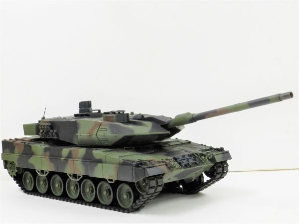 【塗装済み完成品 赤外線バトルシステム付 対戦可能】 HengLong Ver.7.0 2.4GHz 1/16 戦車ラジコン ドイツ レオパルト2 A6 3889-1_画像1