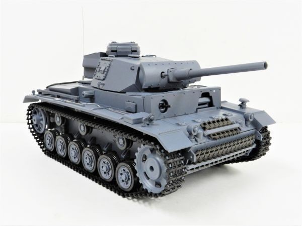 【塗装済み完成品】 Heng Long 2.4GHz 1/16ドイツ陸軍 III号 L型 German PanzerIII-L 3848-1【赤外線バトルシステム付 対戦可能 Ver.7.0】_画像1