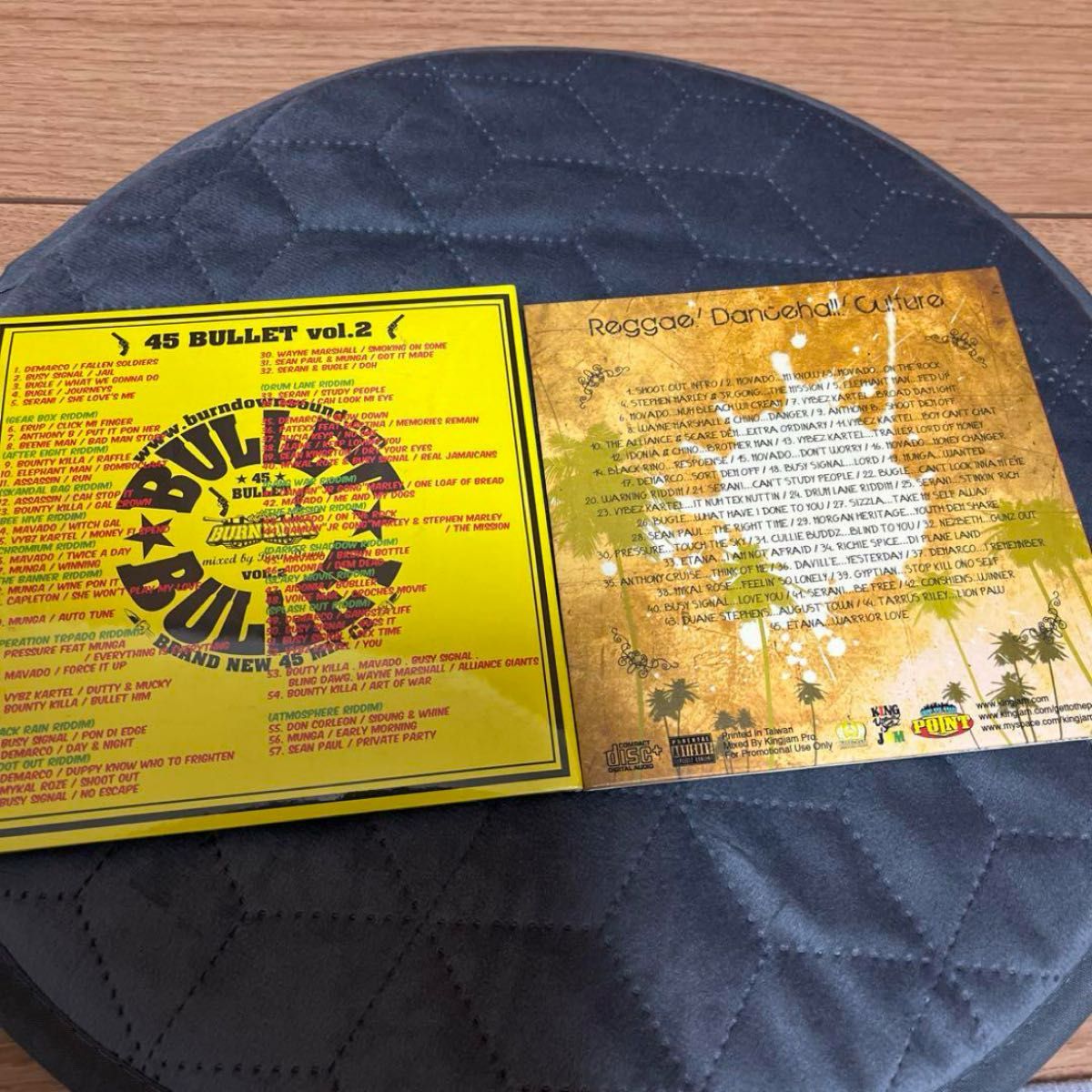 REGGAE  reggae CD2枚セット　①BULLET Vol.2②KING JAM 洋楽