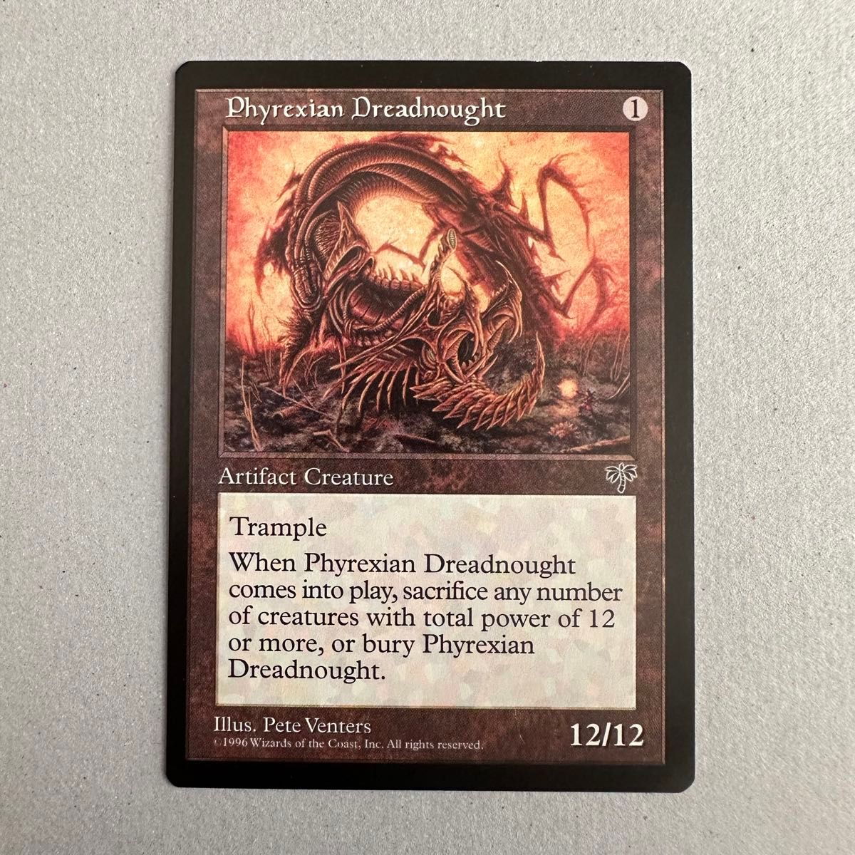 英語】ファイレクシアン・ドレッドノート/Phyrexian Dreadnought