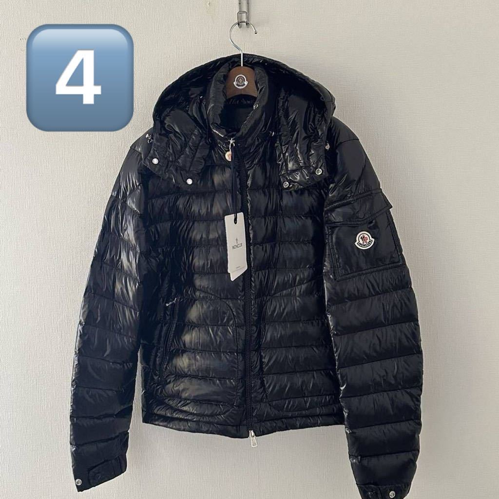 サイズ4 Moncler LAUROS black ラウロス　定価26万1800円　ライトダウン