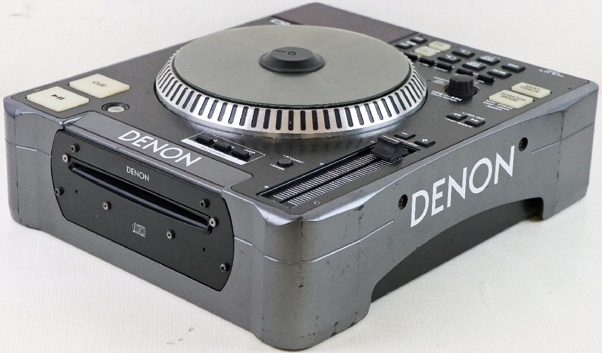 M◇ジャンク品◇DJ機器 DN-S3000 デノン/DENON DJ CDプレーヤー ブラック 本体のみ 付属品なし ※動作に不具合あり_画像2