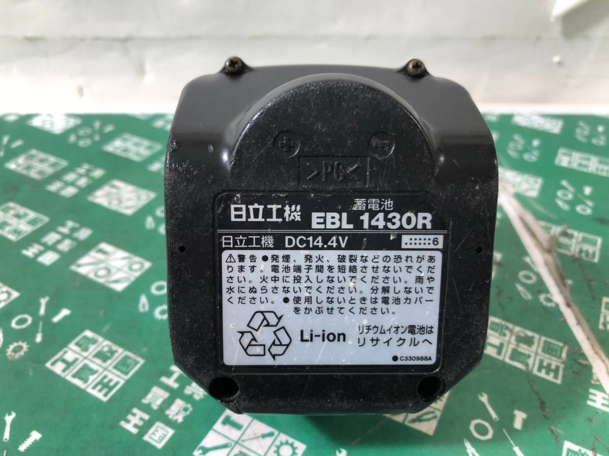 中古品 電動工具 日立工機 リチウムイオンバッテリーパック EBL1430R 電池 バッテリー IT31RI5CH7WHの画像6