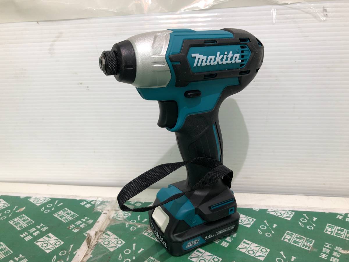 未使用中古品 電動工具 makita マキタ コンボキット 10.8V CK1007(インパクトTD110D+マルチTM030D) バッテリー付 ITBKSXVZAPOG_画像6