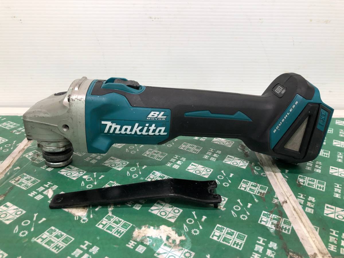 中古品 電動工具 makita マキタ 100mm充電式ディスクグラインダ GA403DZN 本体のみ 切断 研磨 鉄工 ITVBT0QK3I9K