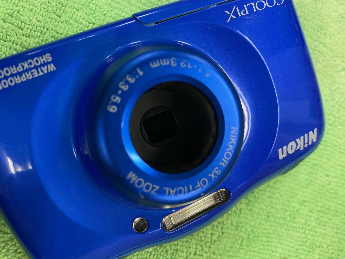 Nikon ニコン COOLPIX W100 ブルー １台 2-7-D_画像3