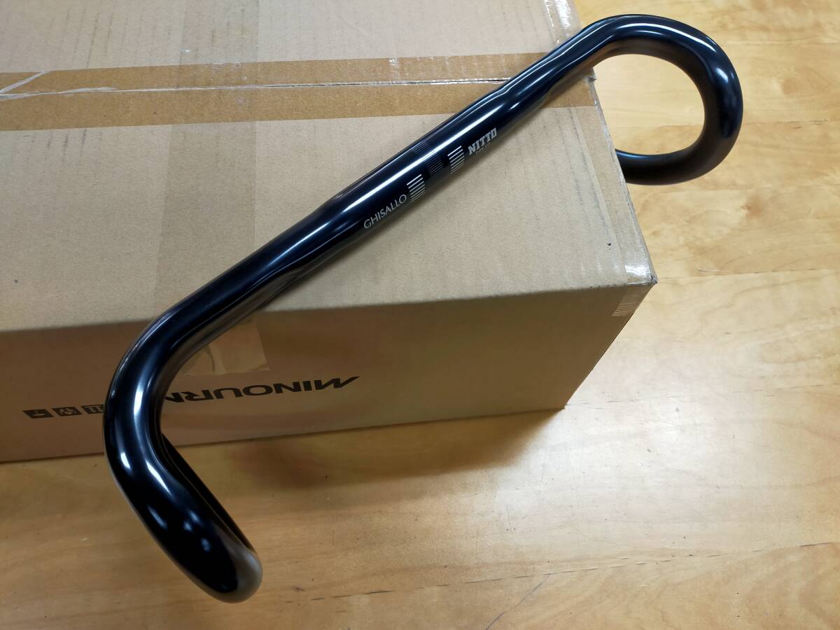 新品未使用 NITTO M116 GHISALLO アルミ ドロップハンドル 26.0×400㎜ 日東 ニットー ギザロ