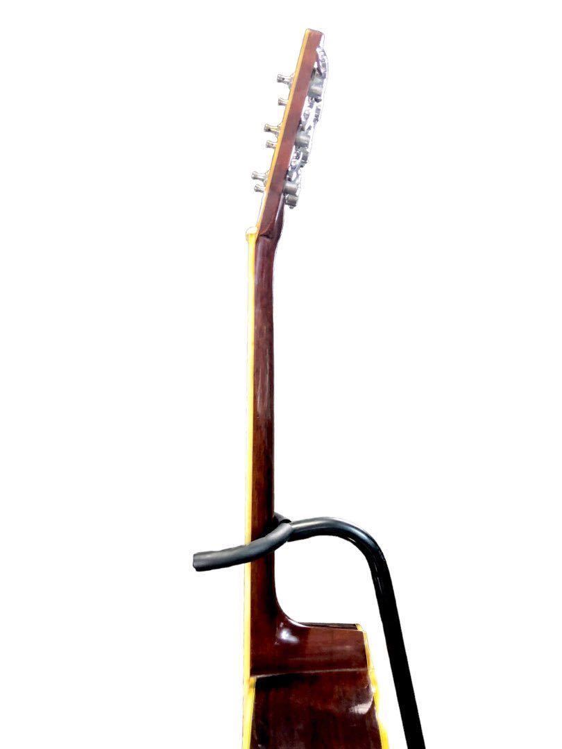 1円〜 TF Morris モーリス W-50 アコースティックギター アコギ ギター フォークギター 弦楽器 弦無し 日本製 縦ロゴ ビンテージ 番号135_画像3