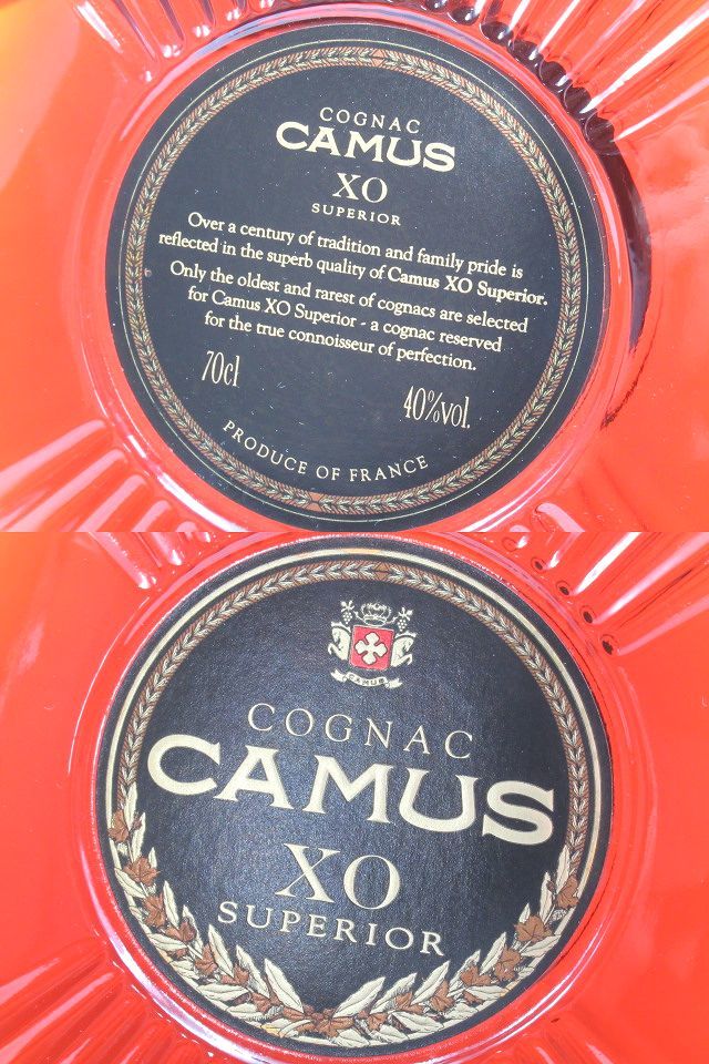 ◆未開栓 CAMUS カミュ XO SUPERIOR スペリオール スーペリア COGNAC コニャック ブランデー 古酒 フランス 700ml 40％◆の画像4