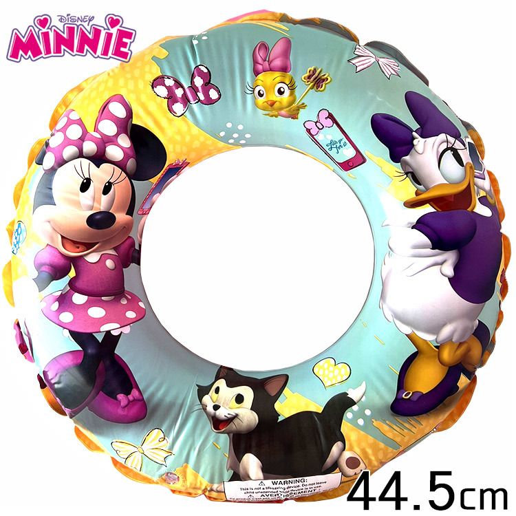  плавание кольцо Kids Disney Minnie Mouse голубой minnie Chan надувной круг ребенок водные развлечения отходит . float 