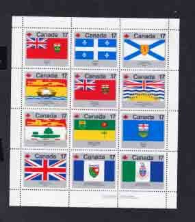（４９５）外国切手・カナダ地区１２か所_画像1