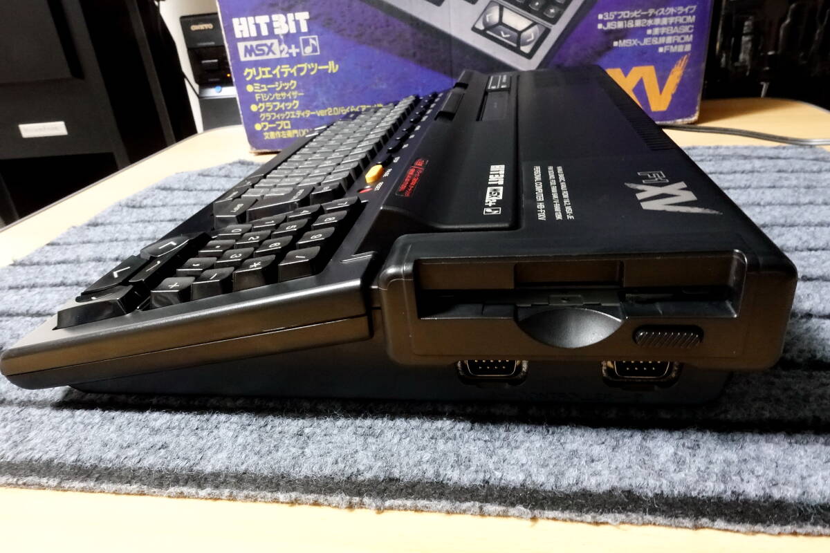 w1XV 極上品　ソニー HB-F1XV MSX2+ FM音源 本体 フルメンテ ベルトレス１２０日間保証_画像7